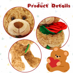 Aqushymallow Cow teddy is gift-ready for birthdays or special occasions.