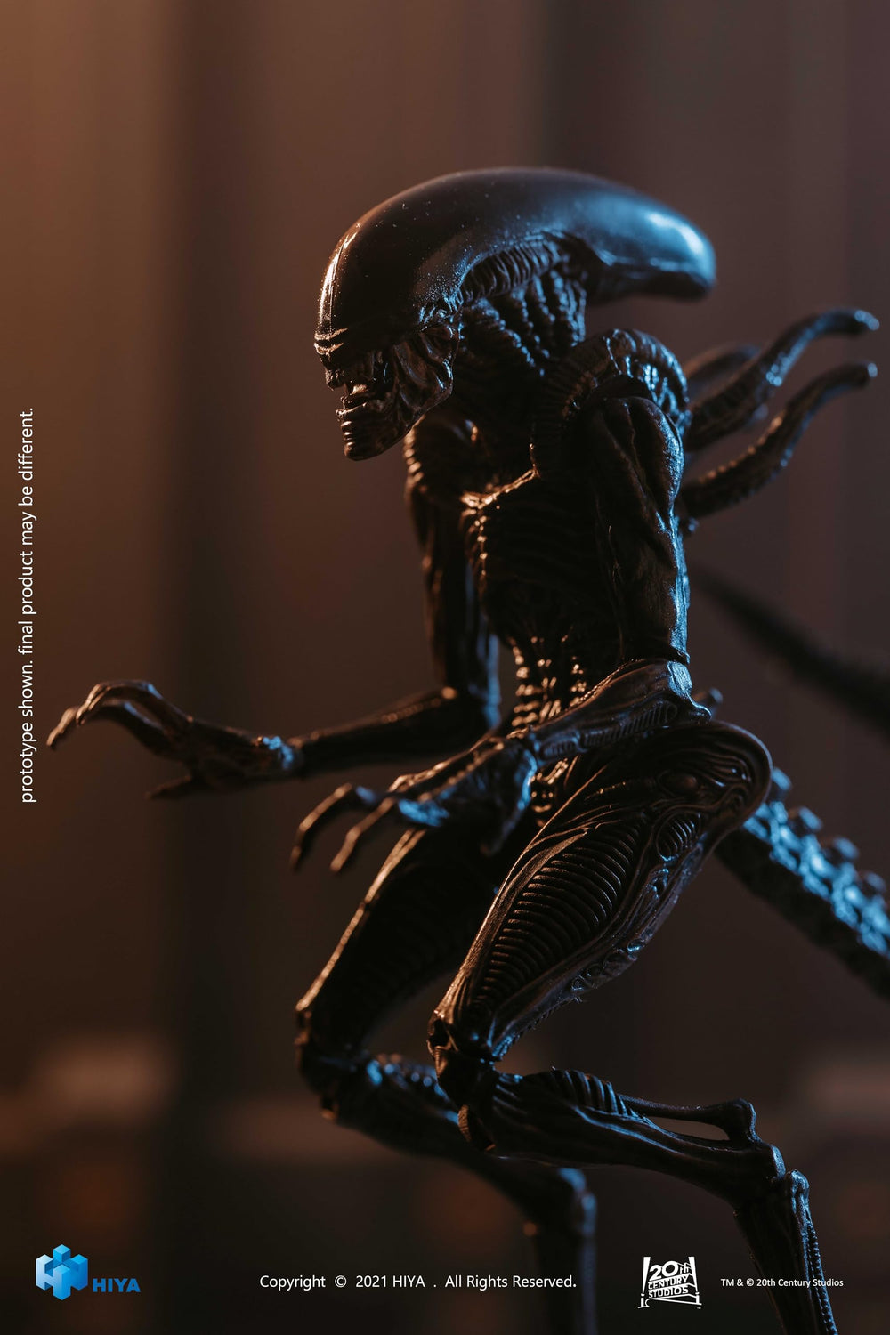 Arbenmao Hiya Exquisite Mini Series detailed paint apps on the Resurrection lead alien.
