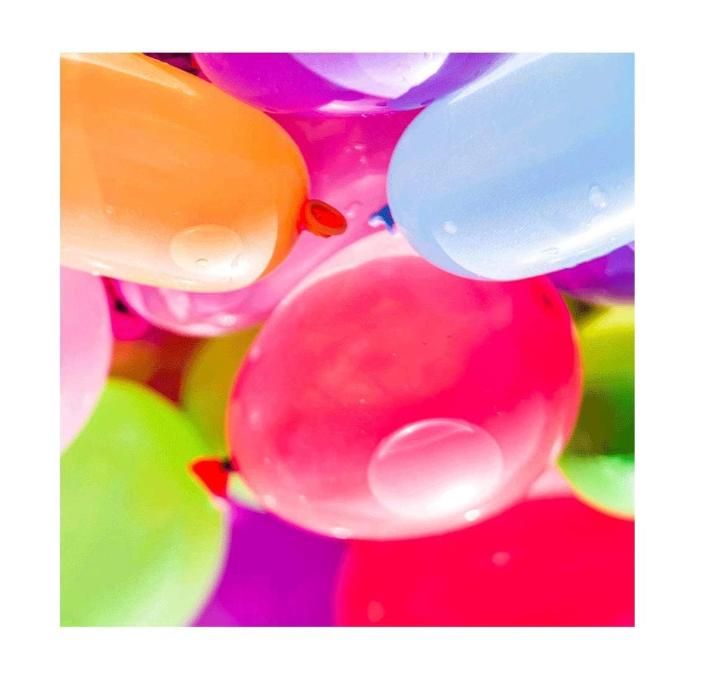 Arcady water balloon set with poly bag packaging for convenient parties