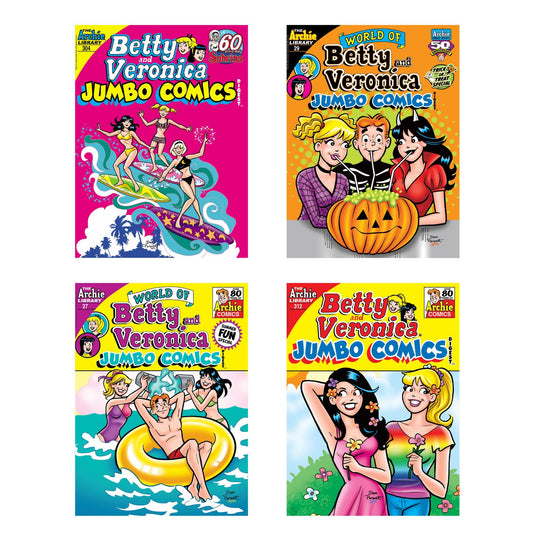 Archie Betty Veronica digest value pack cover, ideal gift for fans and collectors.