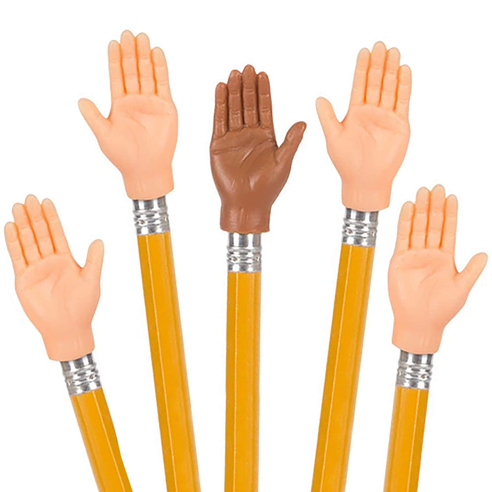 Archie McPhee Finger Hands in assorted colors for quirky desk decor