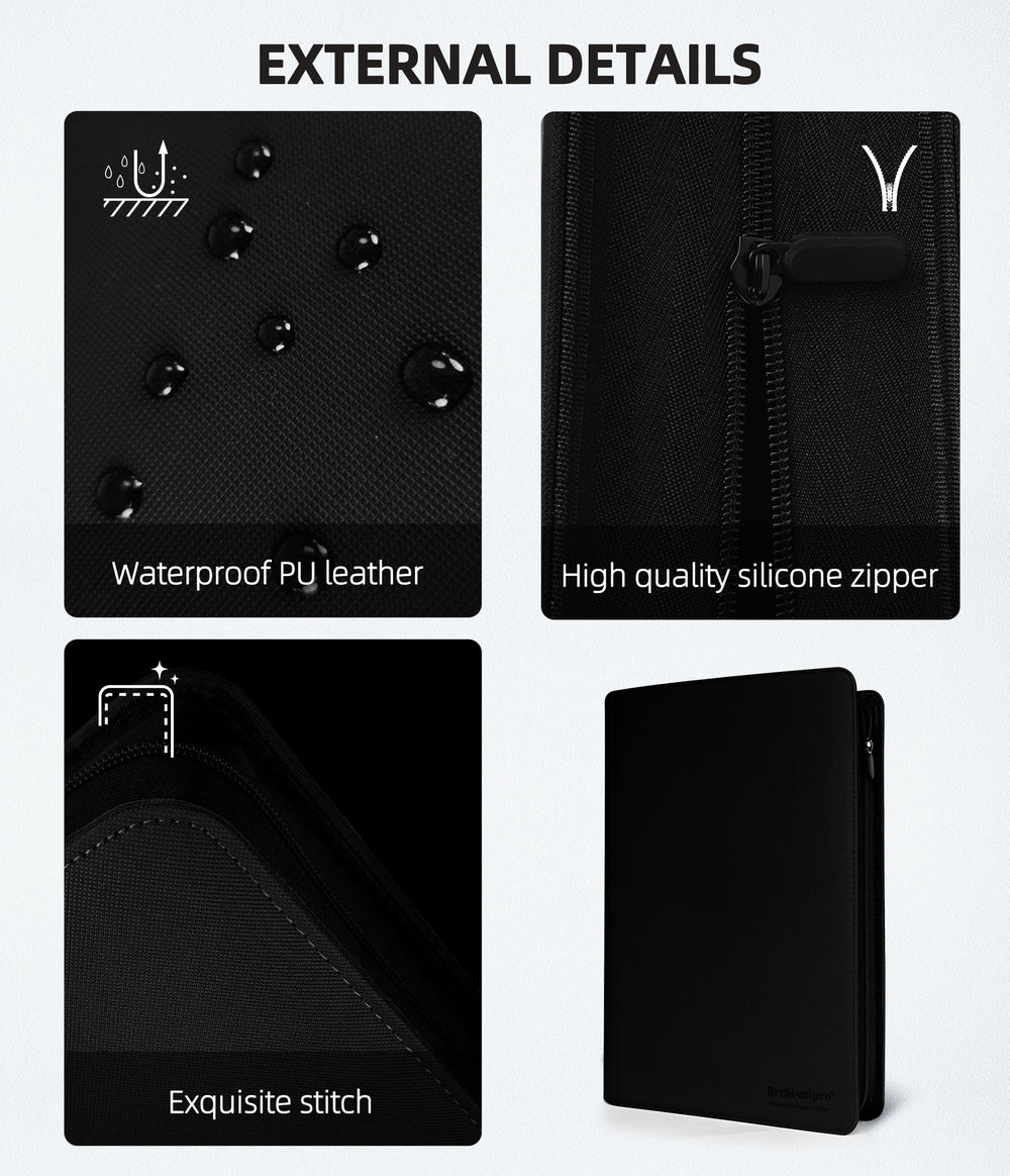 ARCHIVALPRO PU leather shell emphasizes durability and protection