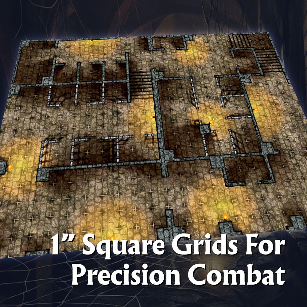 Arcknight cobblestone city map for atmospheric urban quests and exploration.