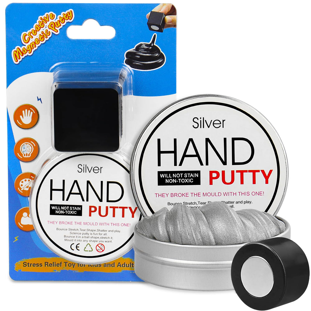 Arfun magnetic slime putty clay-like molding for tactile creativity and expression.