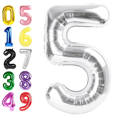 Argthjy 40-inch gold number balloon for bold party decor and photo moments