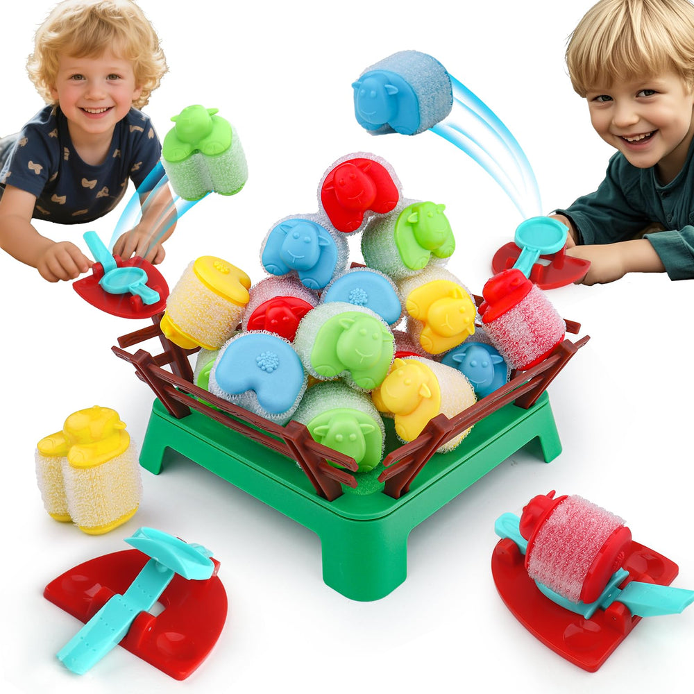 ARHEQI Heap-O-Sheep paddock with launchers for engaging family play