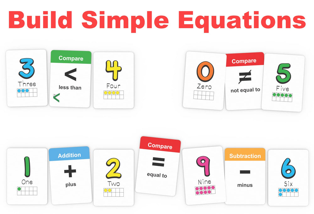 Arizona GameCo Number Slap Jack flash cards aid rapid number recall