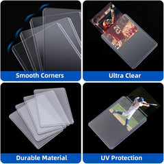 Arjiekwei soft sleeve keeps standard cards safe from dirt and edge wear
