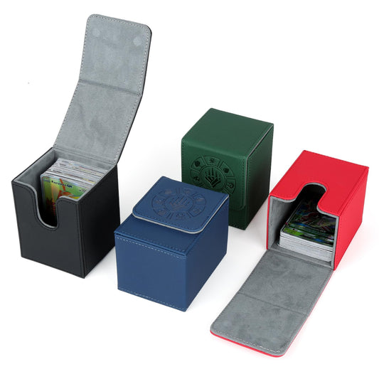 Arkeiliy four-pack deck box for organized MTG storage.