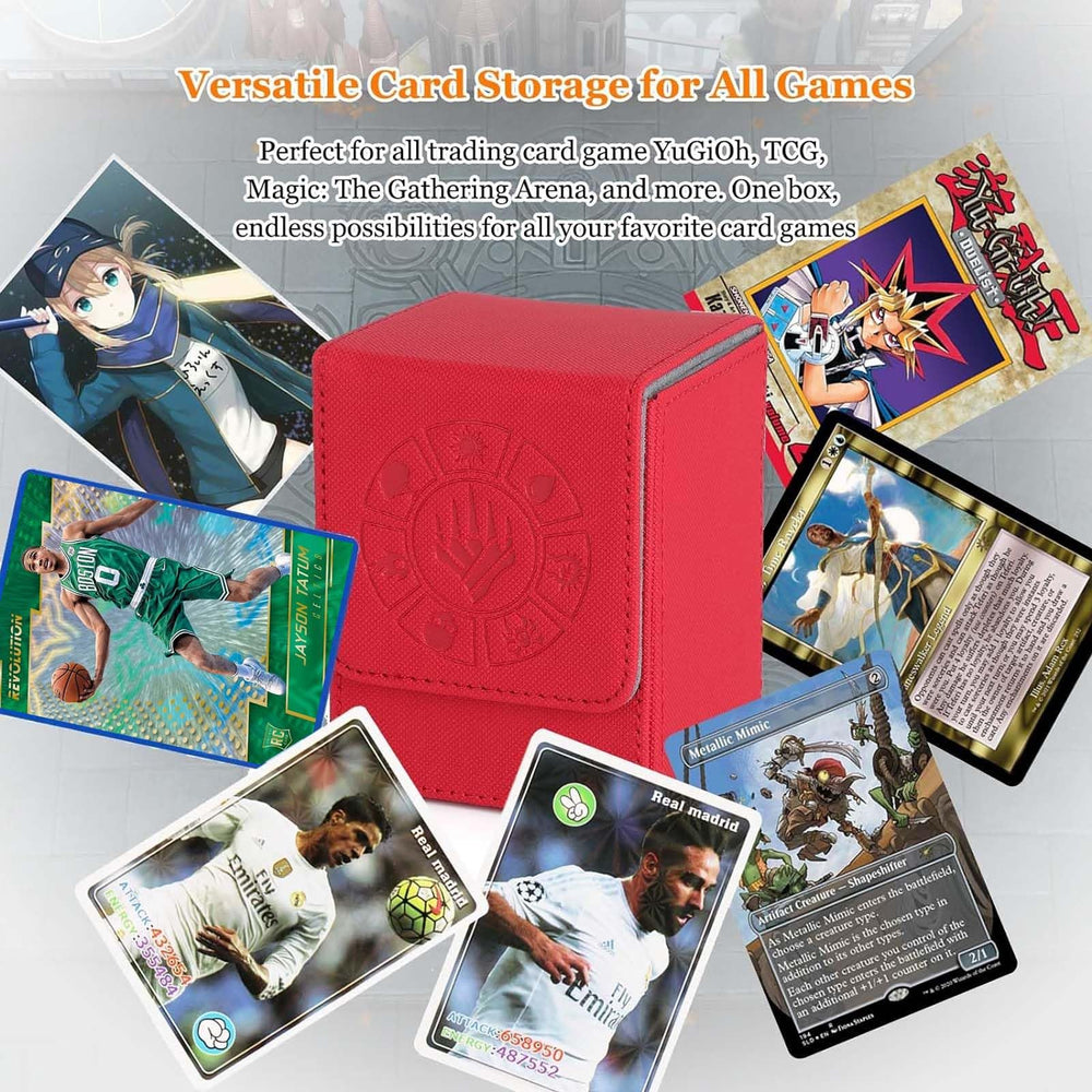 Arkeiliy card deck box durable material ensures long-lasting storage