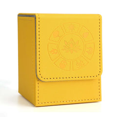 Arkeiliy MTG deck box with 50-sleeve pack for quick gameplay organization