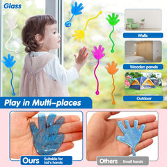 Armaytoy yellow glow sticky hands fun for birthdays and treasure boxes