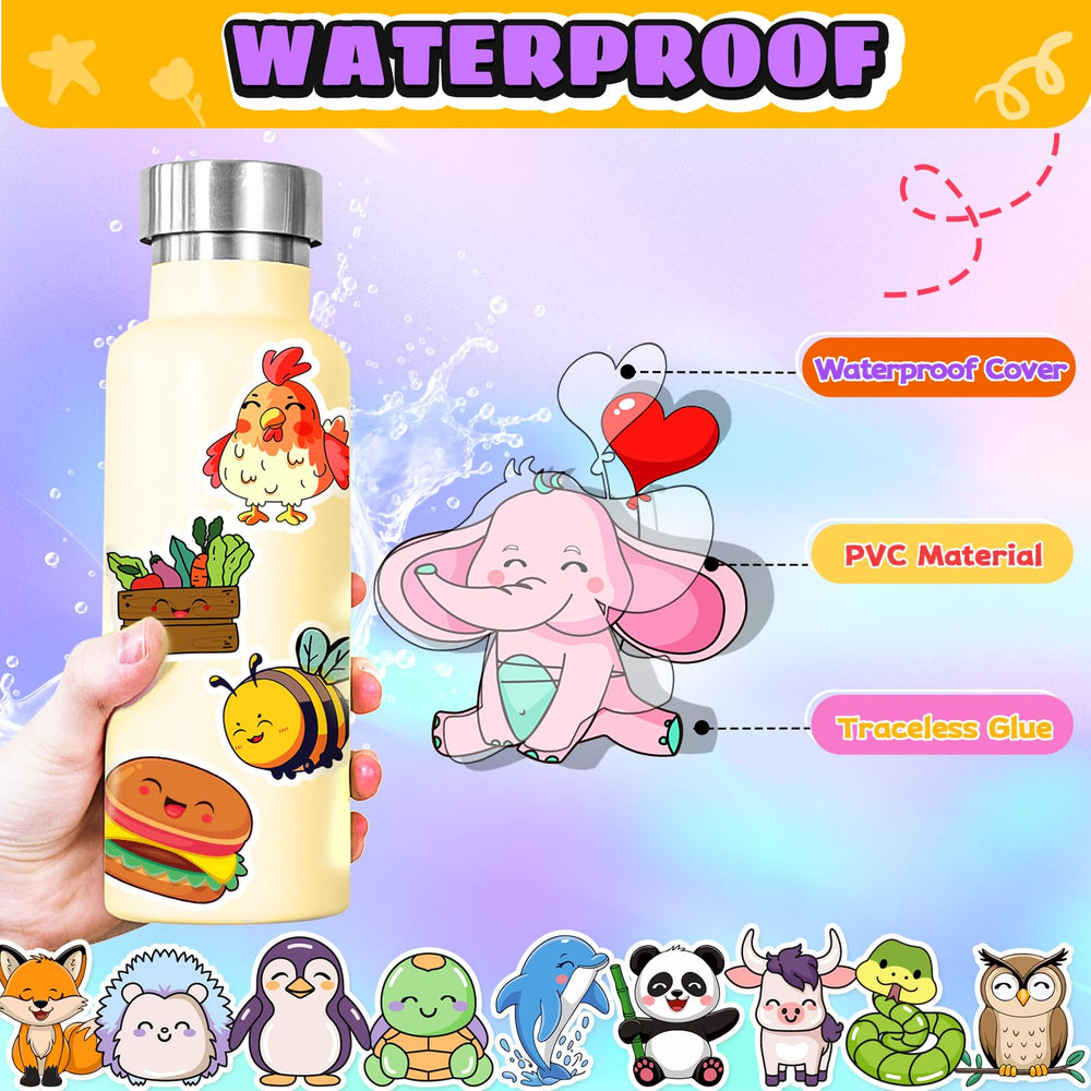 Arme easy peel kawaii bulk stickers remove cleanly for kids