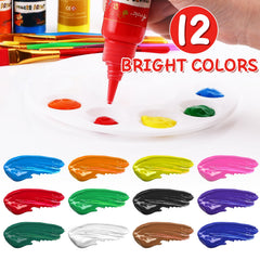 AROIC Safe non-toxic kid paints ensure worry-free creative play.