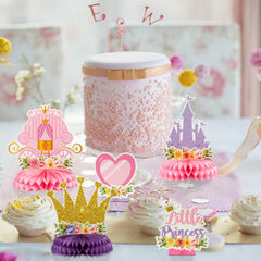ArowlWesh baby shower princess decor for celebratory ambiance