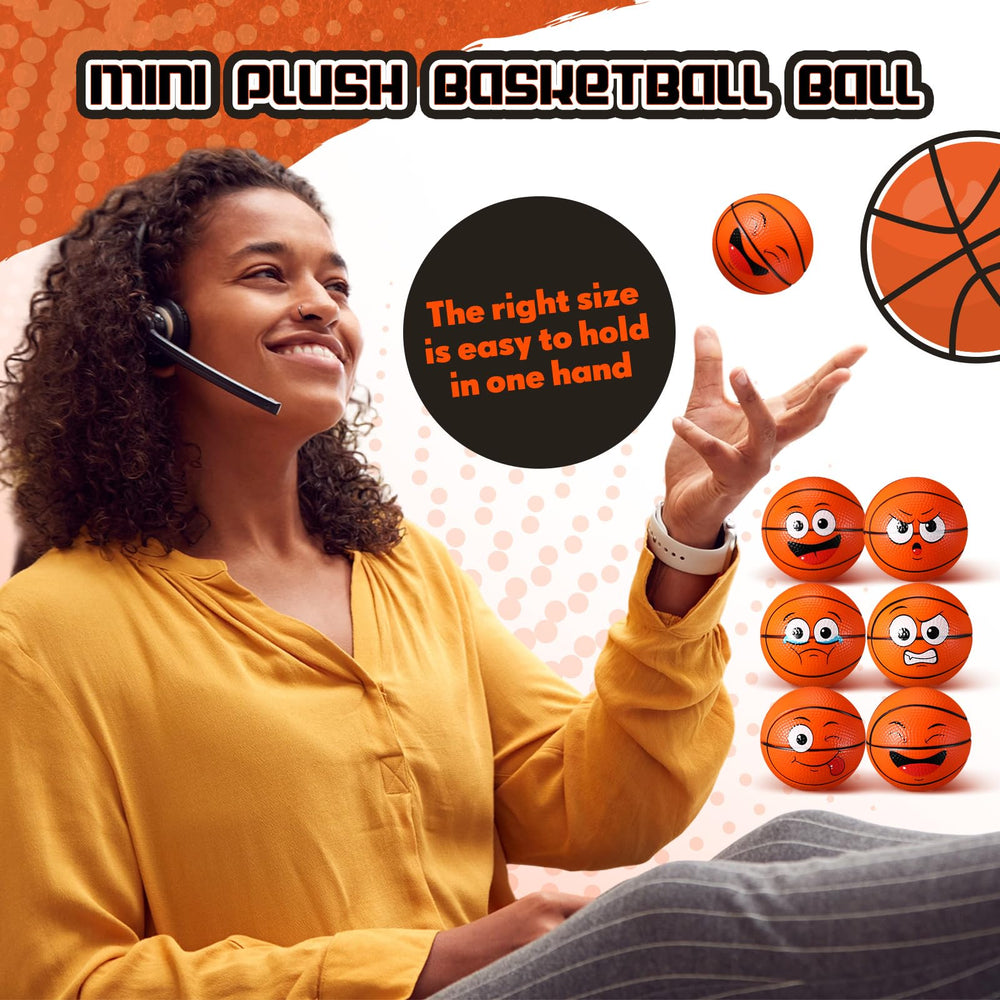 Arrowbash stress ball with a grinning face supports light grip training.