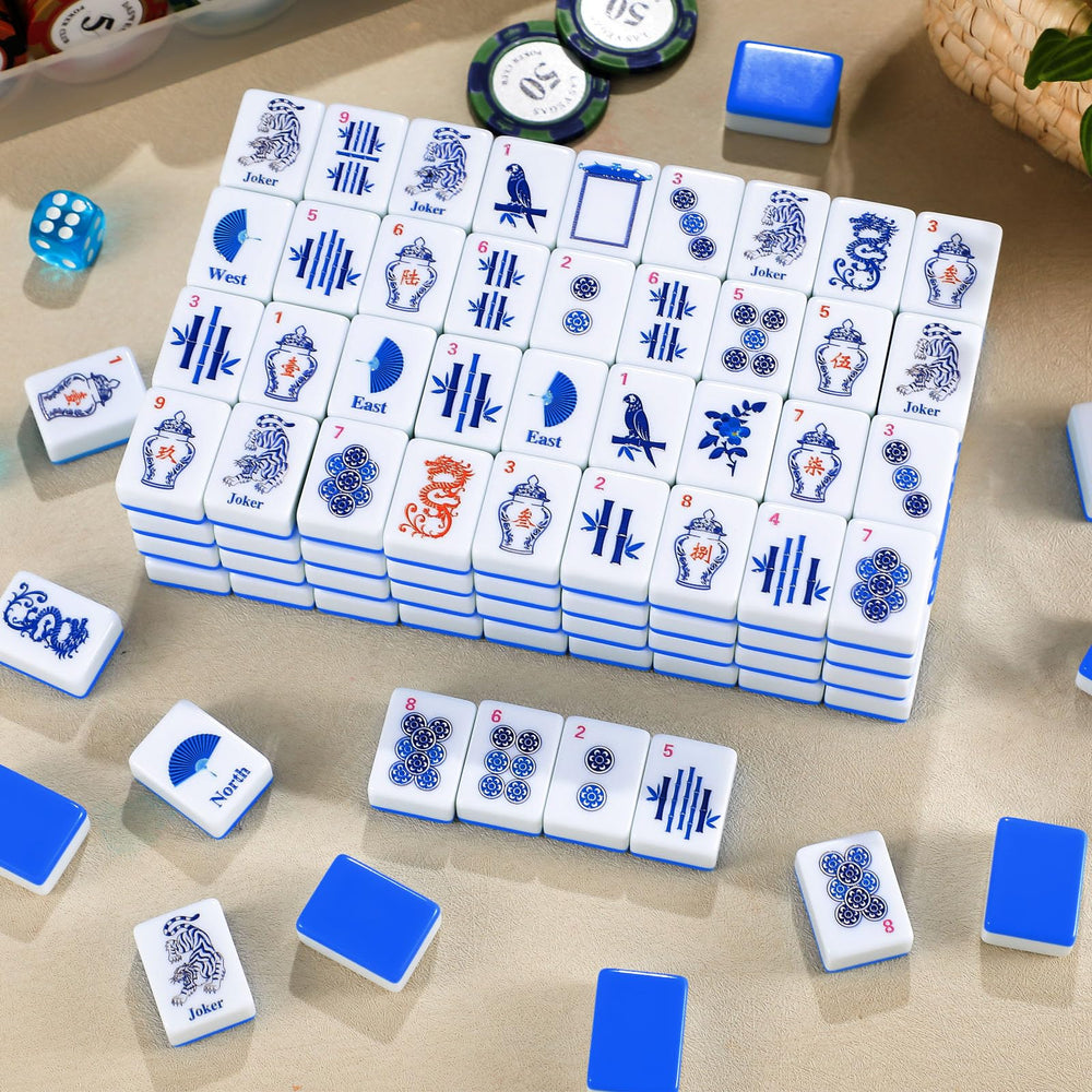 Arrowbash travel-friendly mahjong tiles offer easy handling on the go