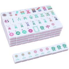 Arrowbash winds, dragons, and flowers tiles provide complete mahjong variety