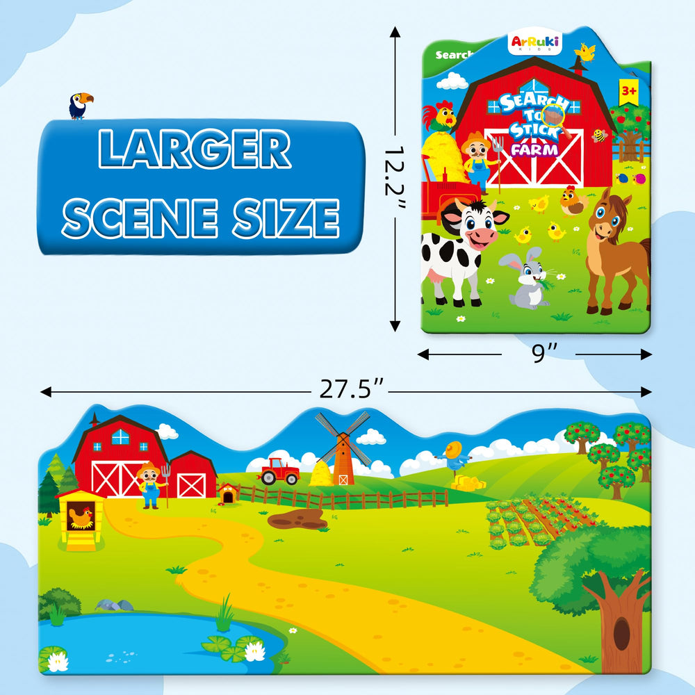 ArRuKi KIDS gift ready sticker set for birthdays and classroom fun