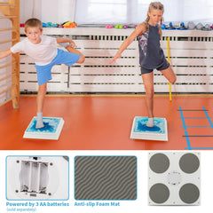 Art3d durable tile supports adult weight for family settings.