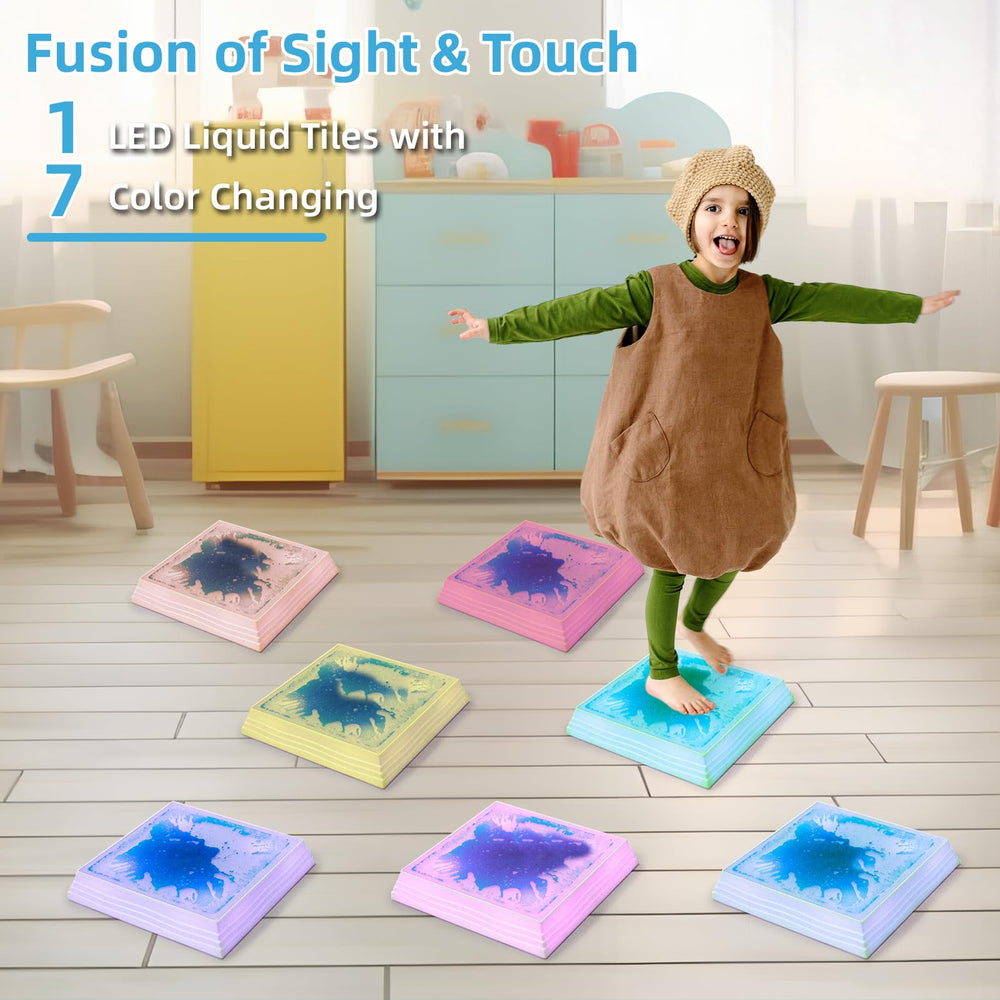 Art3d decorative tile adds ambient lighting to home décor.