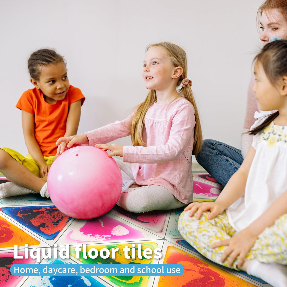 Art3d triangle liquid sensory tile easy placement for flexible room layouts.