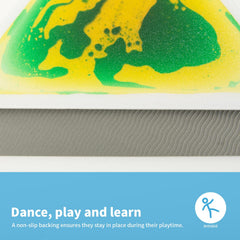 Art3d triangle liquid sensory tile decorative option in fashion stores.
