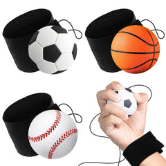 ArtCreativity wrist basketball ball with rebound string for solo play