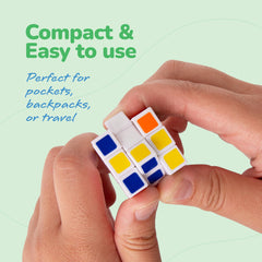 ArtCreativity 3x3-grid mini fidget toy for satisfying challenges.