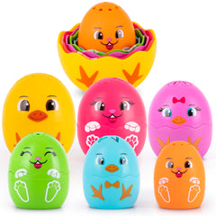 ArtCreativity bath time playset supports nest and store practice after use.