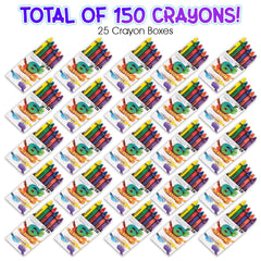 ArtCreativity bright colors in each crayon box for creative drawing sessions