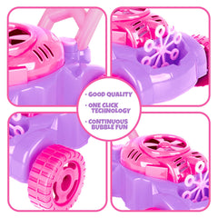 Simple setup: ArtCreativity Bubble Lawn Mower ready for quick playtime.