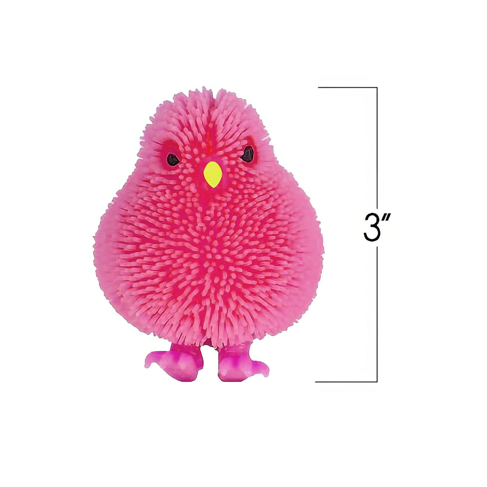 ArtCreativity chicken puffer with soft spikes supports sensory exploration.