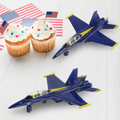 ArtCreativity Blue Angel jets as aviation party favors.