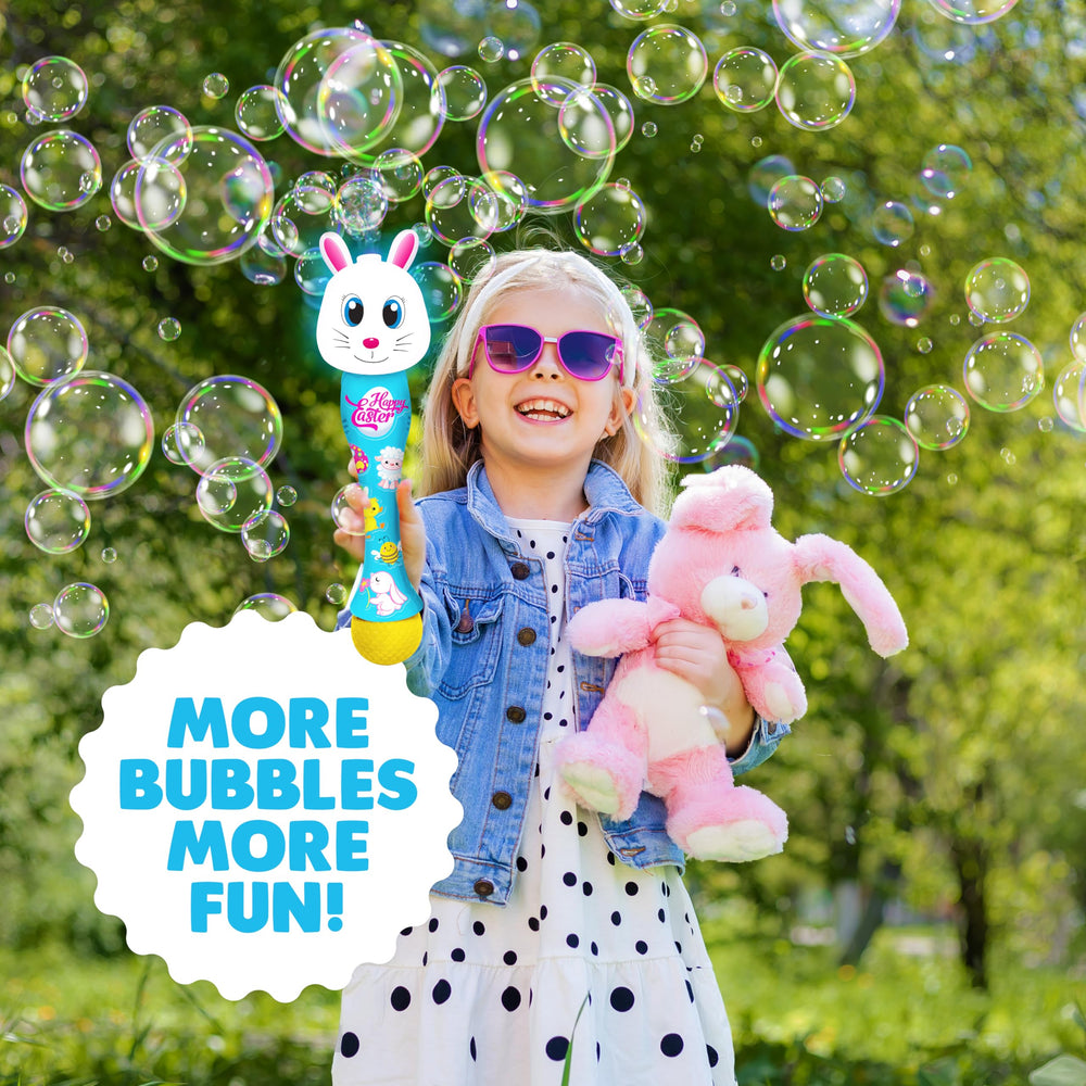 ArtCreativity Easter Bunny Bubble Wand sticker sheet for creative decorating
