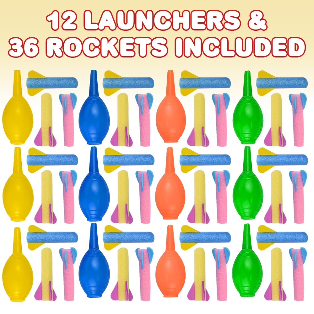 ArtCreativity foam rocket launchers with darts deliver high-flying backyard fun.