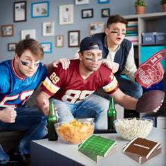ArtCreativity durable 2-ply napkins withstand spills during game-day events.