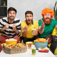 ArtCreativity football-themed cups for events with sporty vibes