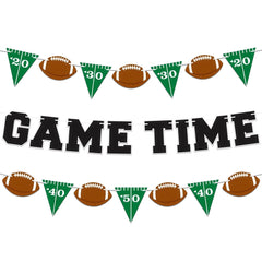 ArtCreativity Game Time letters banner adds bold messaging to game-day decor