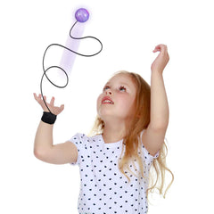 ArtCreativity glow-in-the-dark toy enhances outdoor play at dusk.