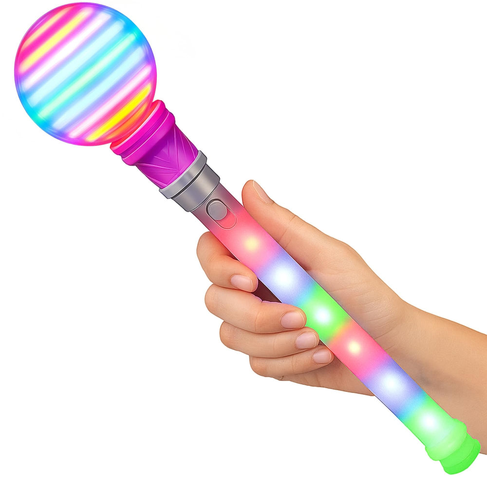 ArtCreativity light-up wand 14in front view, ideal party decor and glow play.