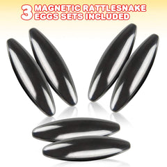 ArtCreativity rattlesnake eggs magnets demonstrating rattle sound