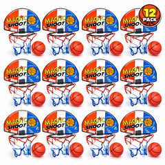 ArtCreativity mini basketball game backboard and net ready for quick indoor play.