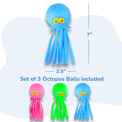 ArtCreativity Octopus Water Ball for tub use and sensory play