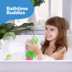 ArtCreativity Octopus Water Ball bath toy with foam core for safe squeezes