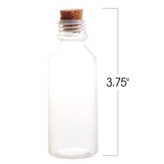 ArtCreativity party favors with cork bottles ready for invitations or ornaments.