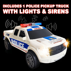 ArtCreativity police car toy with sirens sparks exciting role-play adventures.