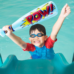 ArtCreativity Pow inflatable bats great for outdoor or indoor play.