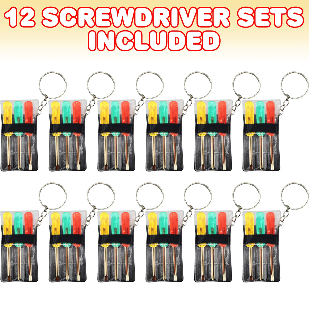ArtCreativity PVC keychain pouch keeps tools organized in a compact pocket.