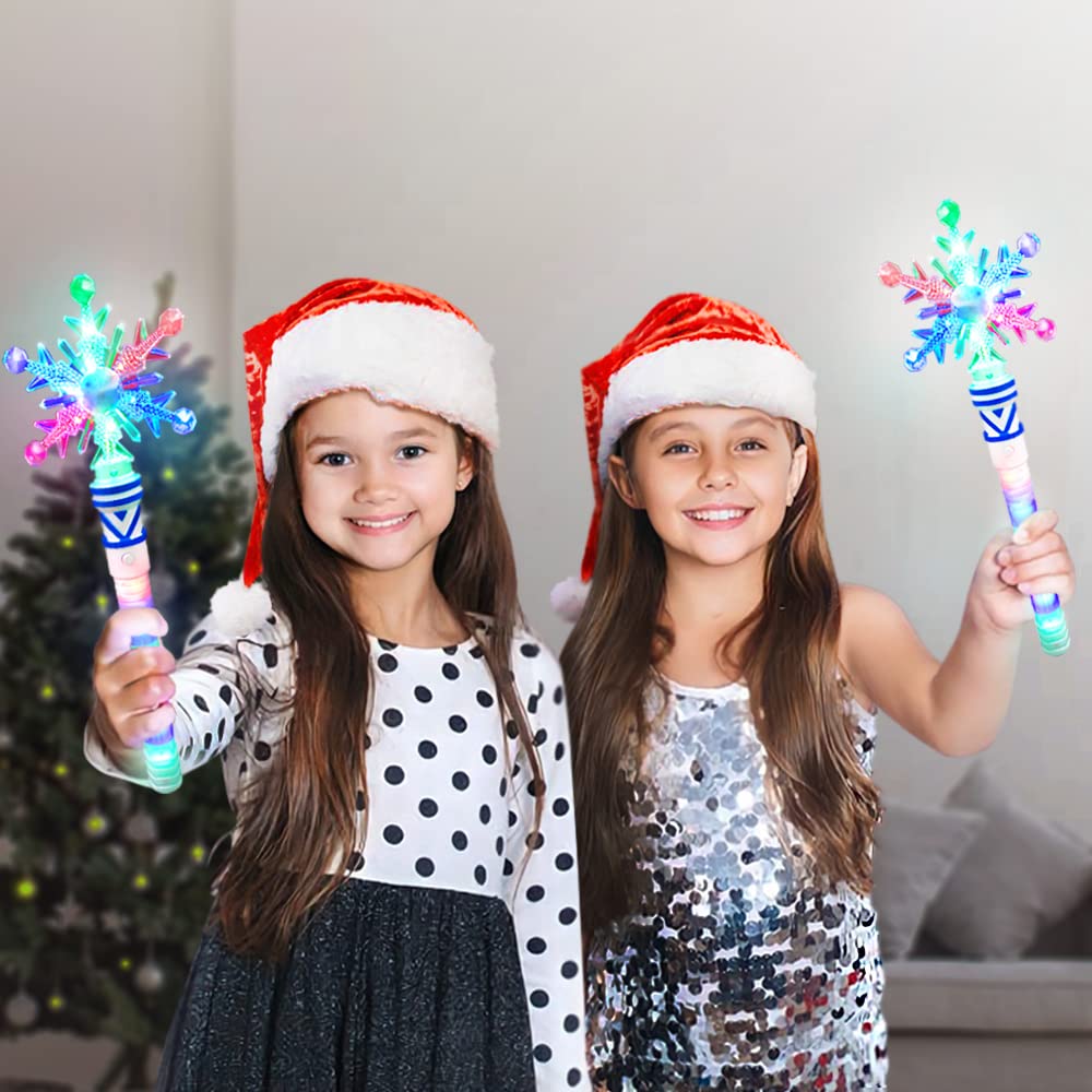 ArtCreativity snowflake wand built from durable plastic for long lasting holiday fun
